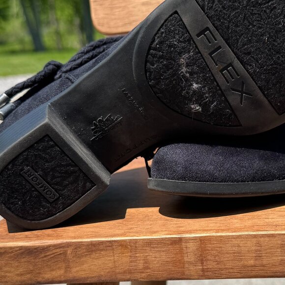 (8) LIKE NEW LIFE STRIDE VELOCITY w/ Memory Foam Ankle Boots & Braided Tie - Picture 6 of 9